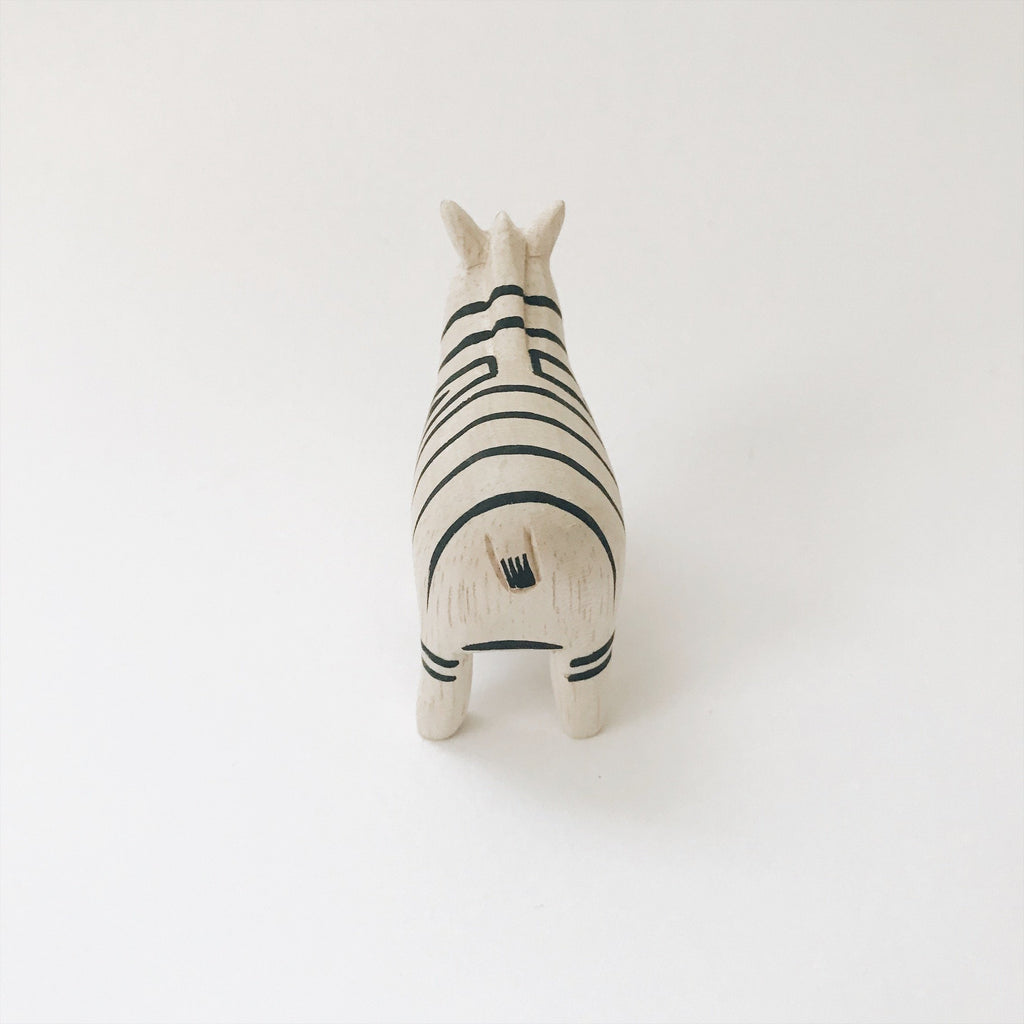 Wooden Animals - Zebra - Andnest.com