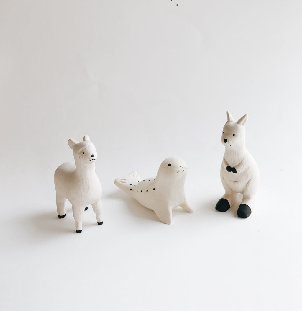 Wooden Animals - Penguin - Andnest.com