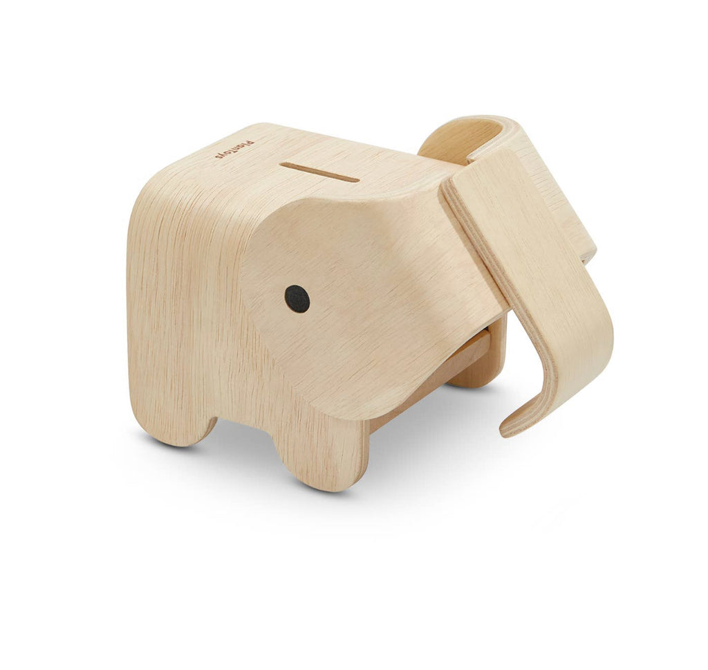 Wooden Elephant Bank - Andnest.com