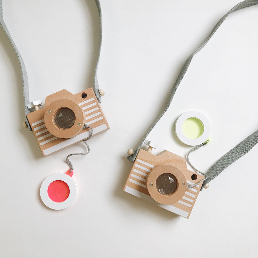 Wooden Camera Toy - Andnest.com