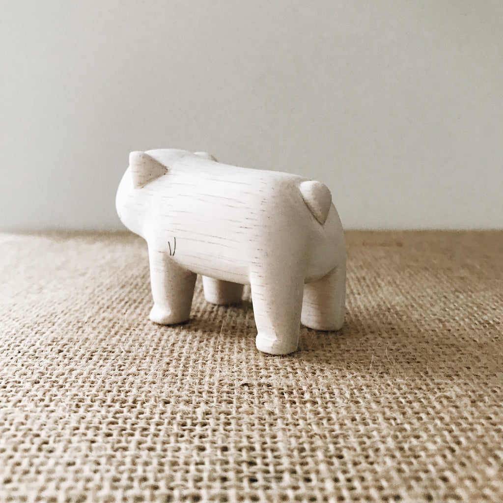 Wooden Animals - Bulldog - Andnest.com