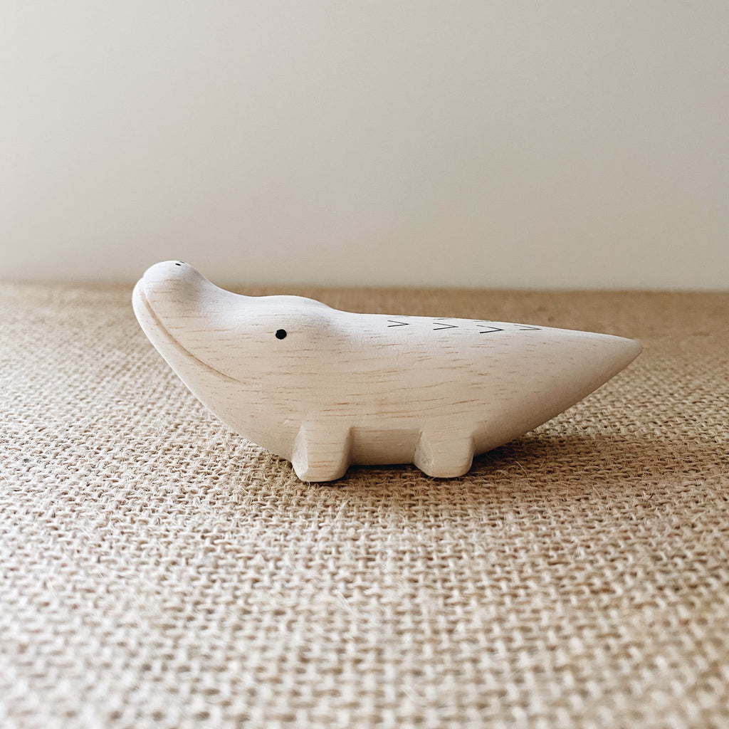 Wooden Animals - Crocodile - Andnest.com