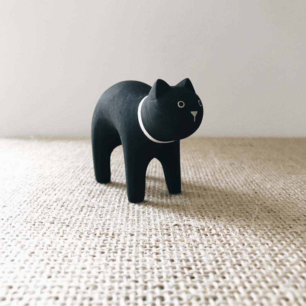 Wooden Animals - Cat - Andnest.com