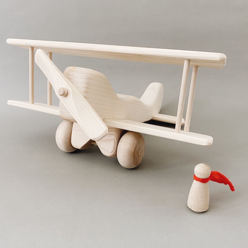 Wooden Airplane Toy - Andnest.com