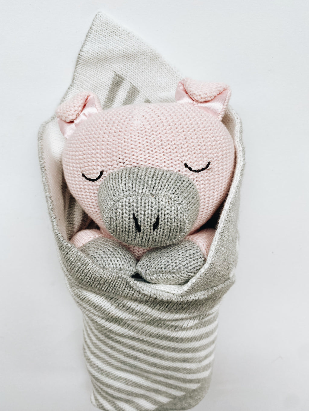 Burrito Baby - Lamb, Puppy, Pig Stuffed Animal/Tooth Fairy Pillow - Andnest.com