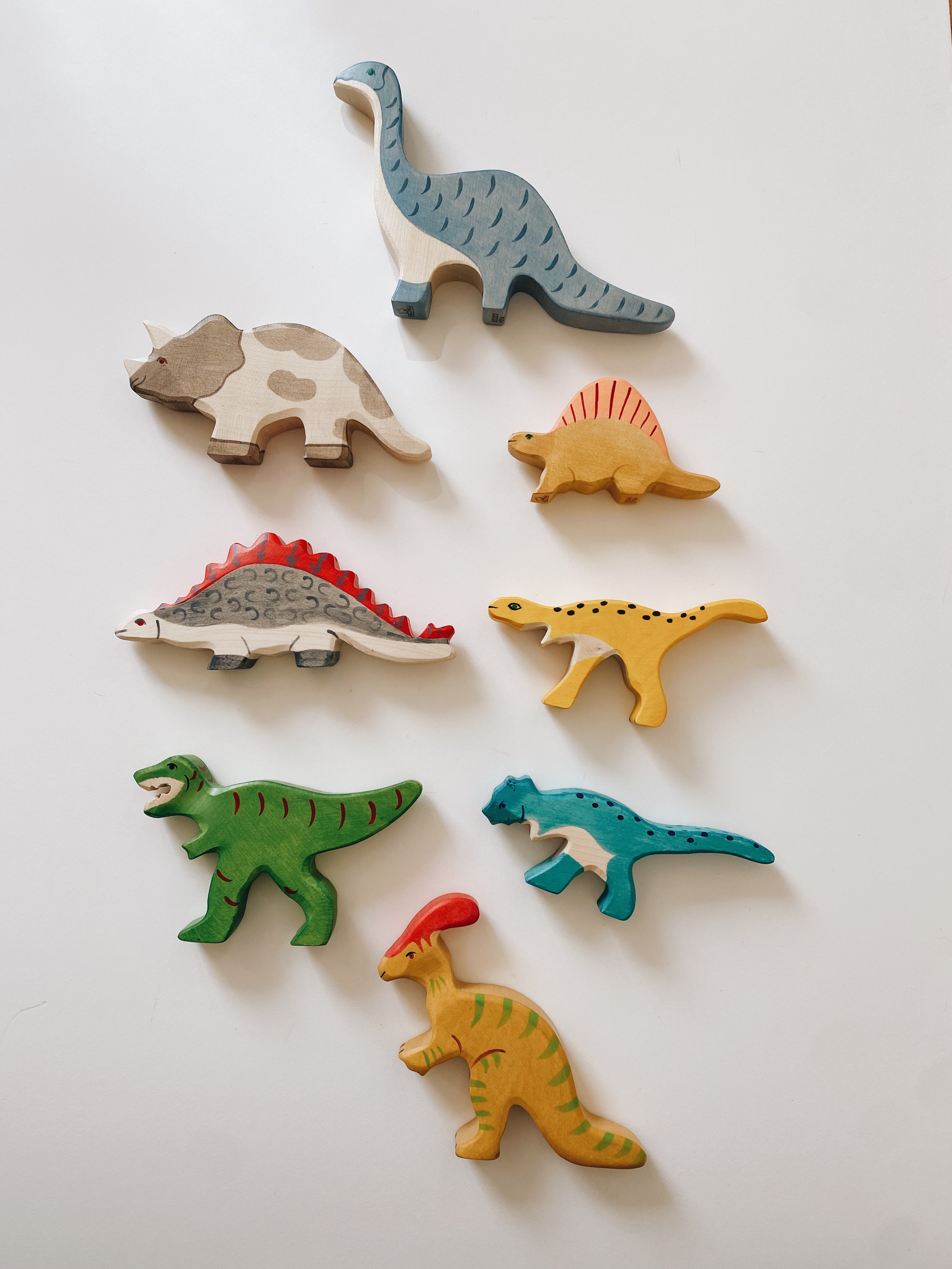 Holztiger dinosaur shops set