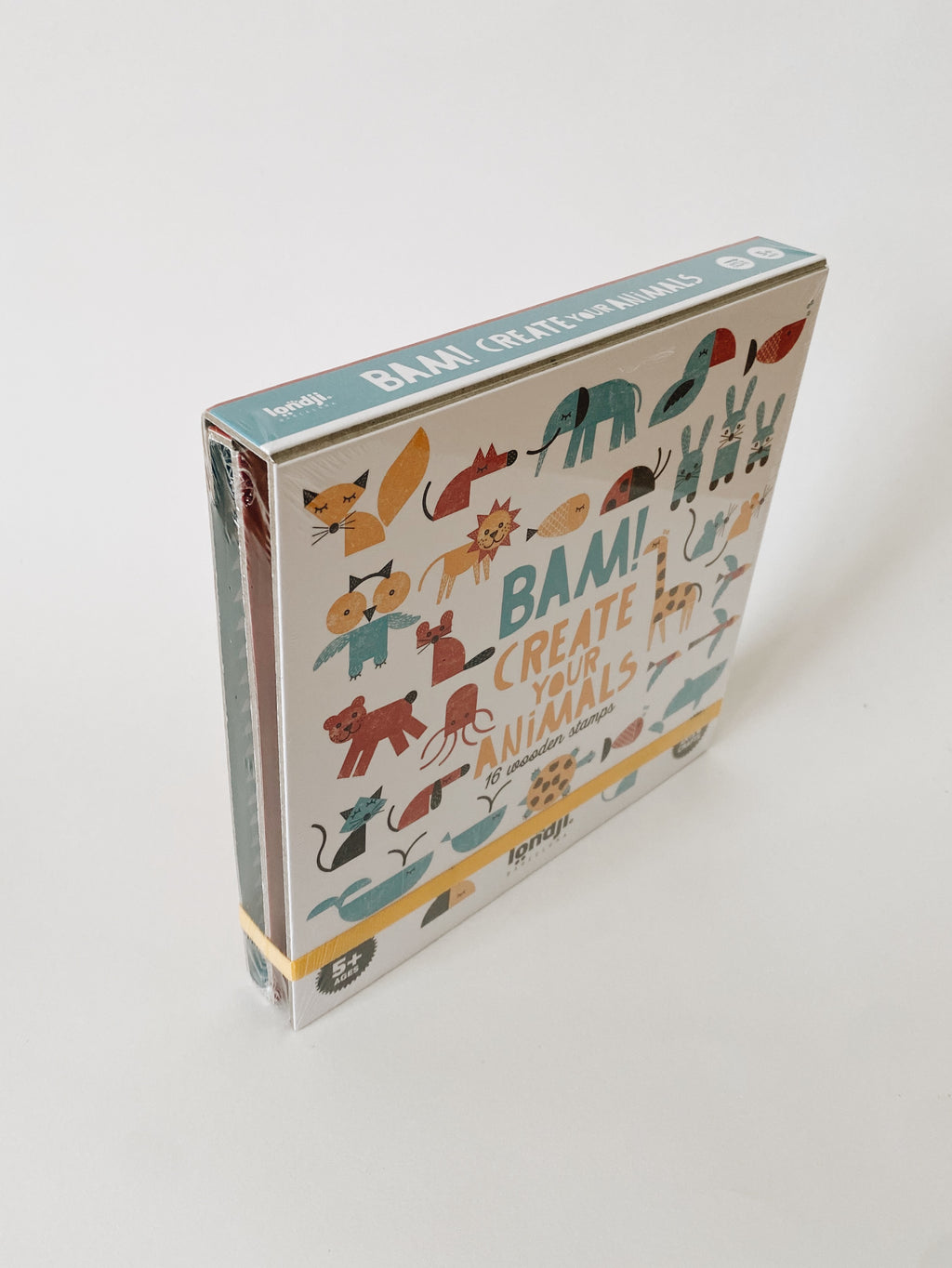 Wooden Animal Stamp Kit - Andnest.com