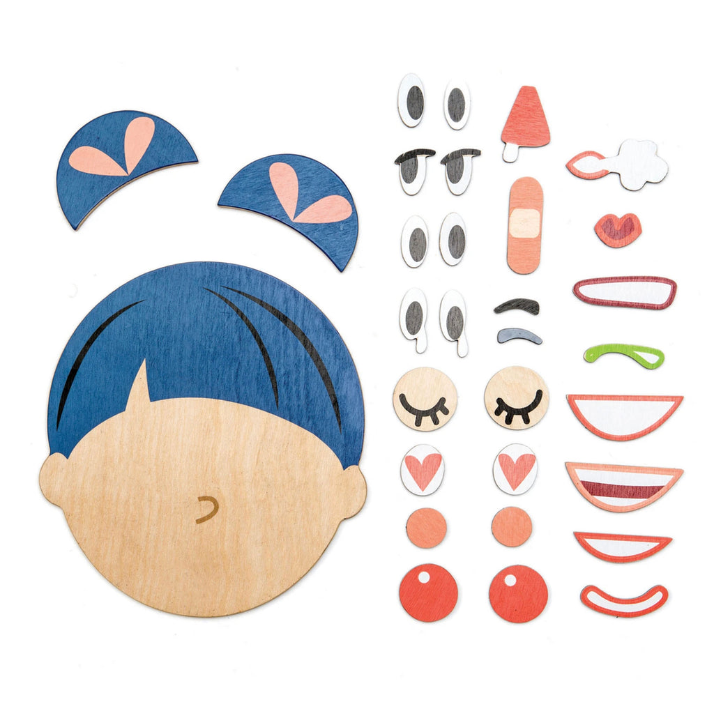 Tender Leaf What’s up- Magnetic Face Play Set - Andnest.com