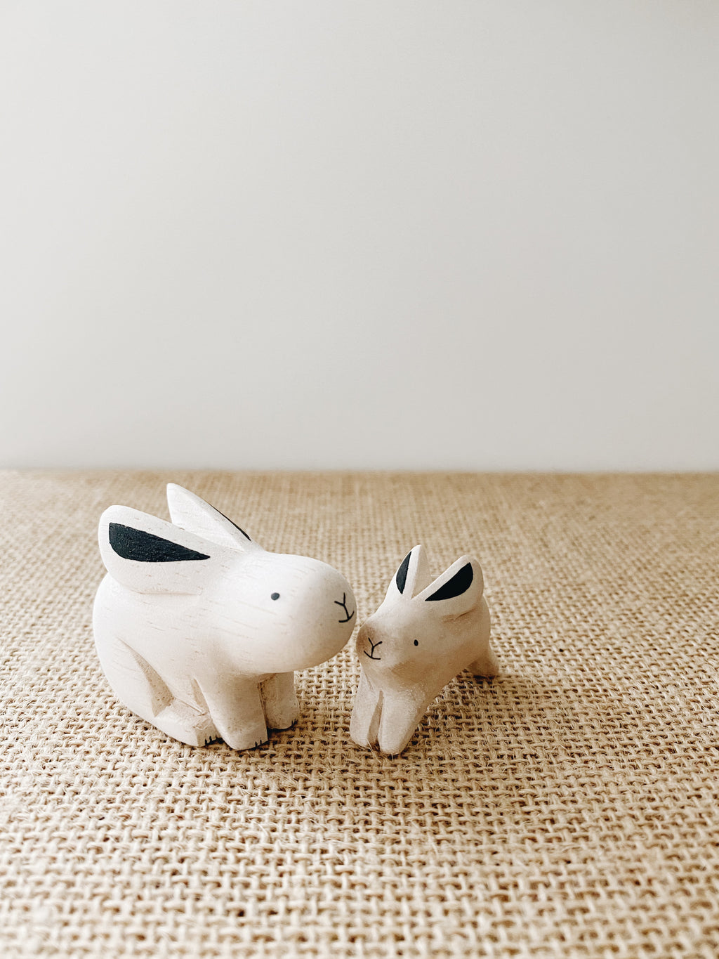 Wooden Bunnies - Mama & Baby - Andnest.com