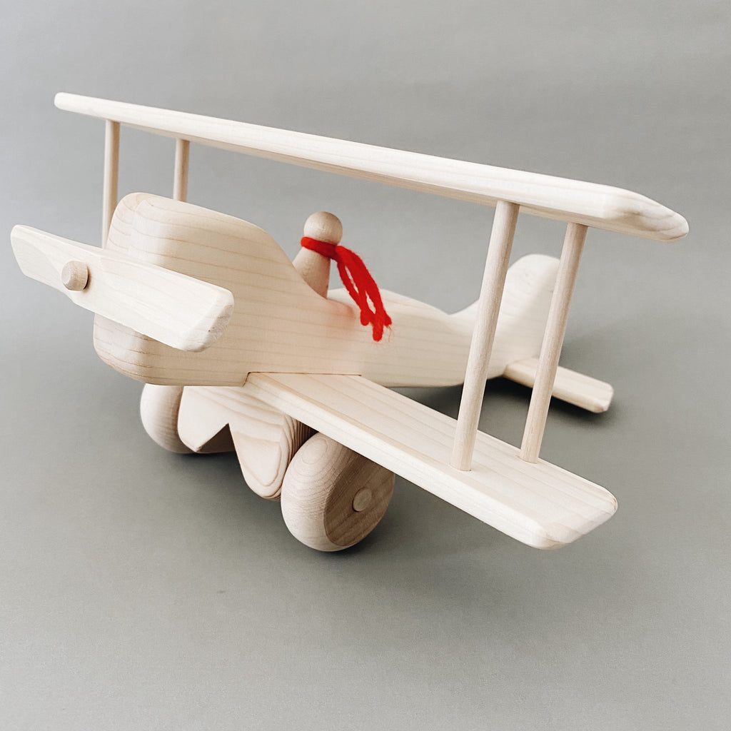 Wooden Airplane Toy - Andnest.com