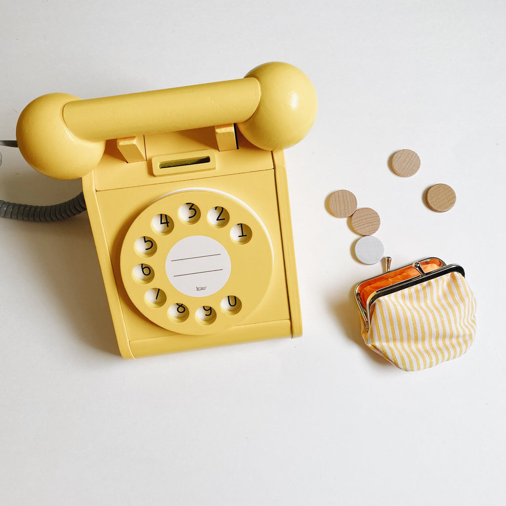 Wooden Telephone Toy - Andnest.com