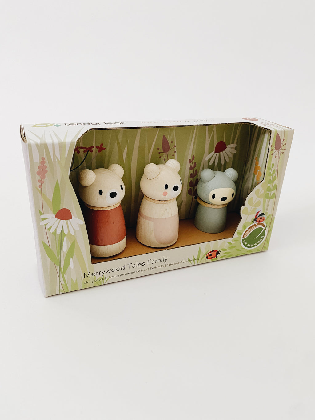 Wooden Bear Family Set - Andnest.com